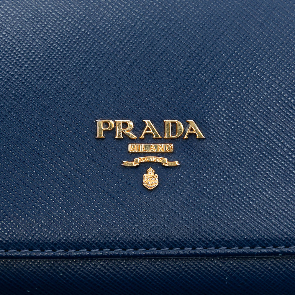Pre-Loved Prada Saffiano Wallet On Chain - Picture 5 of 6
